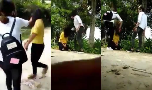 Nữ sinh 'hổ báo' đánh ghen, bắt quỳ xin lỗi nhưng vẫn không tha