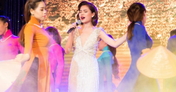 Giang Hồng Ngọc đẹp như quý cô làm giám khảo cuộc thi Bolero