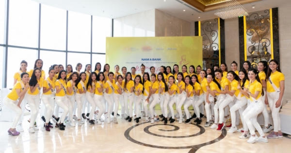 Nam A Bank tư vấn kỹ năng xây dựng doanh nghiệp xã hội cho Top 60 Hoa hậu Hoàn vũ Việt Nam 2019 Nam A Bank tư vấn kỹ năng xây dựng doanh nghiệp xã hội cho Top 60 Hoa hậu Hoàn vũ Việt Nam 2019