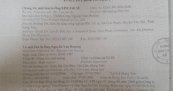 Người lao động kêu cứu về phụ lục Hợp đồng, hành lang pháp lý nào để bảo vệ?