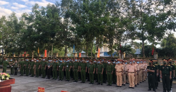 Lực lượng Quân đội, Công an ở Hậu Giang tổ chức bầu cử sớm