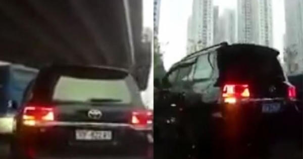 Cục CSGT đang xác minh chiếc xe Toyota Land Cruiser "biến hóa" biển trắng sang biển xanh trong chớp mắt? Cục CSGT đang xác minh chiếc xe Toyota Land Cruiser "biến hóa" biển trắng sang biển xanh trong chớp mắt?