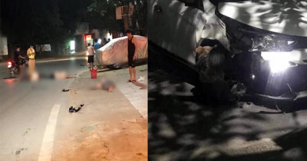 Hà Giang: Xe máy va chạm với ô tô khiến 3 người thương vong