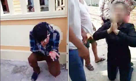 Nghi ngờ dùng thuốc mê cướp tài sản, đôi nam nữ bị vây đánh ở Ninh Bình