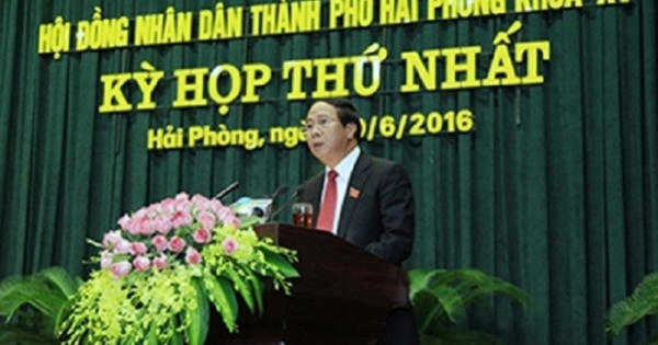 Ông Nguyễn Văn Tùng đảm nhiệm chức danh Chủ tịch UBND TP Hải Phòng