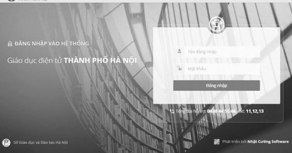 Thâu đêm nhập dữ liệu sổ điểm điện tử