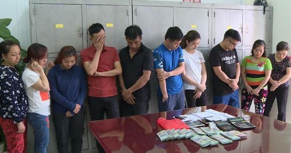 Triệt phá hàng loạt ổ nhóm đánh bạc trăm tỷ qua mạng