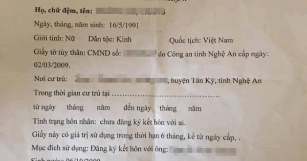 Hi hữu chính quyền cấp xác nhận để thiếu nữ kết hôn với trẻ 8 tuổi
