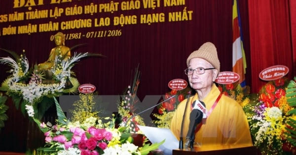 Đại lễ kỷ niệm 35 năm thành lập Giáo hội Phật giáo Việt Nam