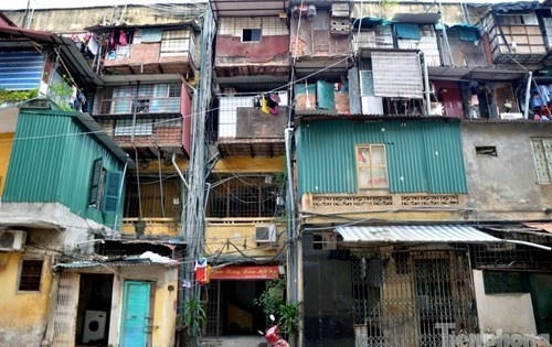 Hà Nội: 10 khu tập thể cũ sẽ được xây mới đồng bộ