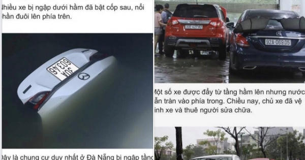 Có nên công khai các biển số xe bị ngập nước?