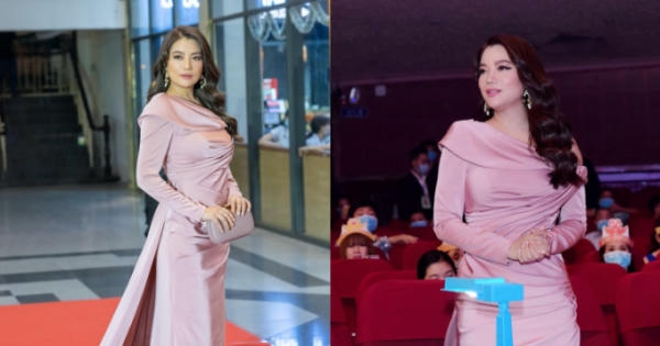 Trương Ngọc Ánh diện đầm gợi cảm làm giám khảo