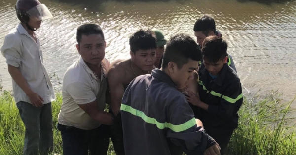 Cùng bạn mò trai ở đập nước, nam thanh niên đuối nước tử vong
