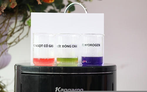 "Bật mí" công nghệ tạo nguồn nước giàu Hydrogen từ máy lọc Kangaroo
