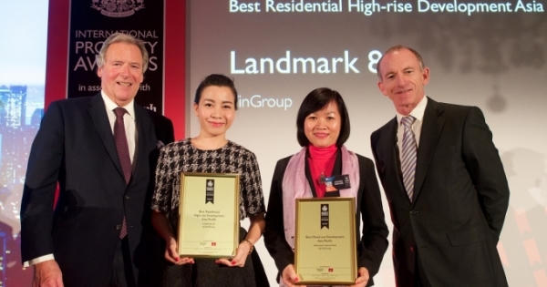 Vingroup giành giải nhất bất động sản quốc tế năm 2016