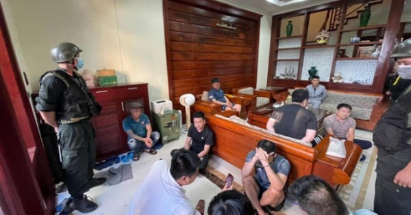 Đường dây đánh bạc 14.000 tỷ đồng tại Hà Nội: Khởi tố 14 đối tượng