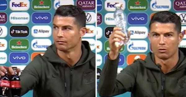 Chọn uống nước lọc, Ronaldo làm Coca-Cola 'bốc hơi' 92.000 tỷ đồng Chọn uống nước lọc, Ronaldo làm Coca-Cola 'bốc hơi' 92.000 tỷ đồng