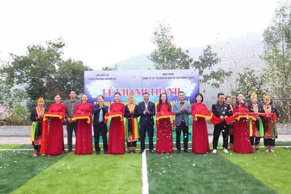 Quảng Ninh: Khánh thành 4 sân vui chơi cộng đồng phục vụ người dân trước dịp Tết Nguyên đán tại phường Hoành Bồ