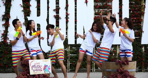 Tưng bừng lễ hội rượu vang tại Sun World Ba Na Hills Tưng bừng lễ hội rượu vang tại Sun World Ba Na Hills