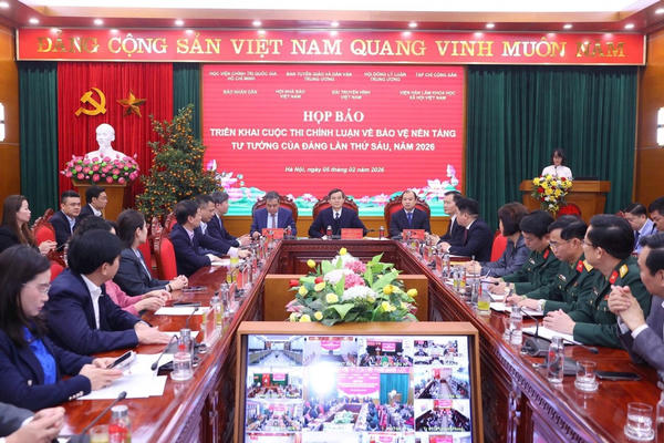 Phát động cuộc thi chính luận bảo vệ nền tảng tư tưởng của Đảng lần thứ sáu năm 2026