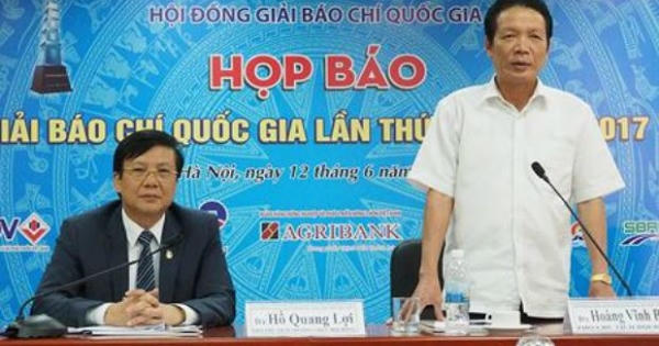Giải Báo chí quốc gia lần thứ XII - năm 2017: Tác phẩm tham dự có chất lượng tốt, có sức ảnh hưởng xã hội