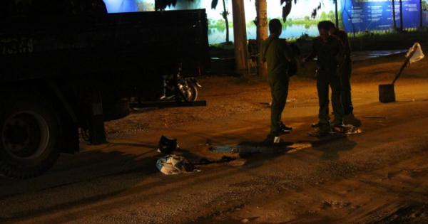 Thắng gấp trong lúc trời mưa, nam thanh niên ngã tử vong