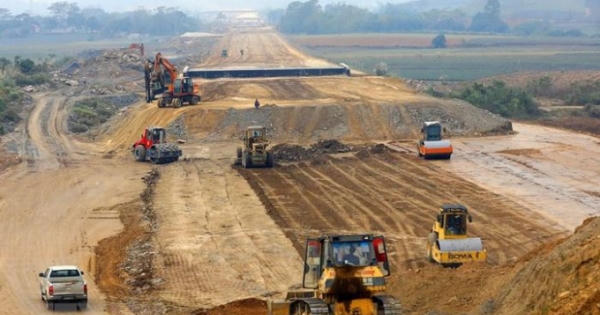 Tăng tốc thi công trên tuyến cao tốc Mai Sơn-Quốc lộ 45