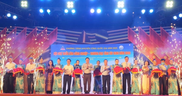Khai mạc Hội chợ triển lãm Công ghiệp - Thương mại tỉnh Tây Ninh năm 2020