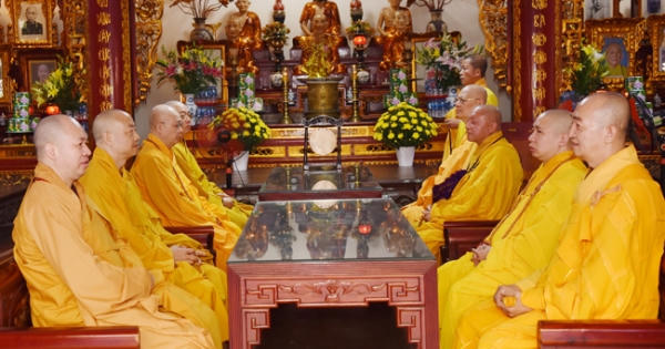 Hơn 30 hành giả tu học ba tháng tại chùa Quán Sứ nhân mùa an cư kiết hạ