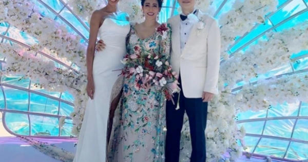 Vợ cũ 'ông trùm' showbiz Việt tái hôn, đám cưới sang chảnh ở Phú Quốc