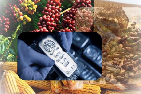 Bạc và bạch kim kéo MXV-Index giảm mạnh