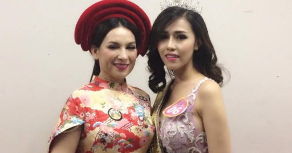 Phi Nhung, Thúy Vân chúc mừng Phan Quỳnh Ngân trở thành Á hậu
