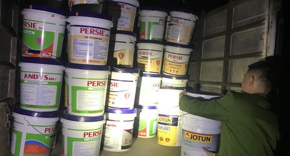 “Hô biến” sơn giả thành sơn thương hiệu nổi tiếng “kiếm chác” cả nửa tỷ đồng