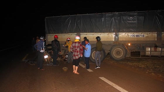 Gia Lai: Tai nạn giao thông liên hoàn, 4 người thương vong