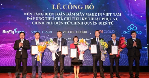 Công bố 5 nền tảng Cloud 'make in Vietnam' phục vụ Chính phủ điện tử Công bố 5 nền tảng Cloud 'make in Vietnam' phục vụ Chính phủ điện tử