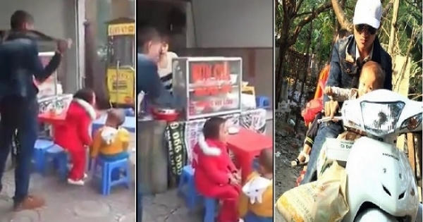 Ông bố 'địu con nhặt rác' từng cầm cắm sổ lương, bắt bố mình đi ăn xin