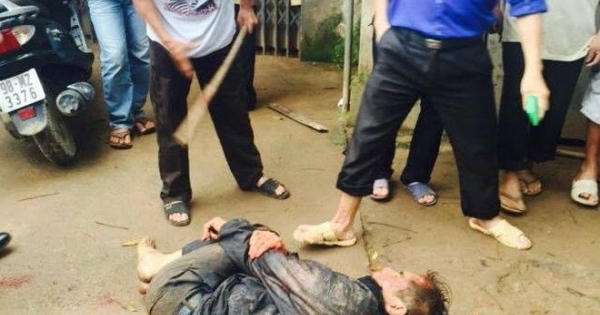 Cẩu tặc bị đánh dã man vì nã súng liên tiếp vào người truy đuổi