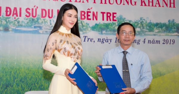 Không chỉ nhan sắc thăng hạng, Hoa hậu Phương Khánh còn “thăng hoa” trong sự nghiệp với vai trò mới