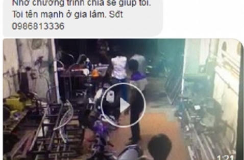 Hà Nội: Có mặt công an xã, đầu gấu vẫn hung hãn chém giết người, dọa đốt nhà?