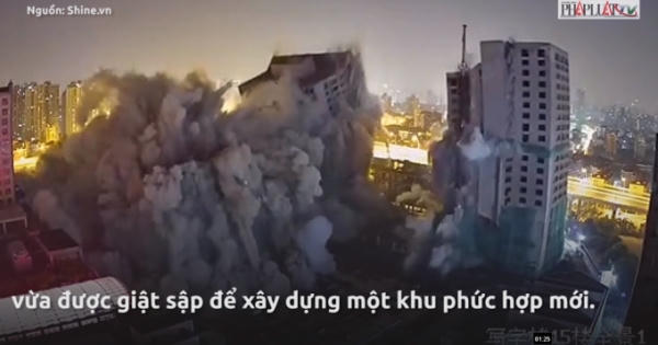 Video phá hủy 4 tòa nhà chọc trời chỉ trong vòng chưa đầy 1 phút