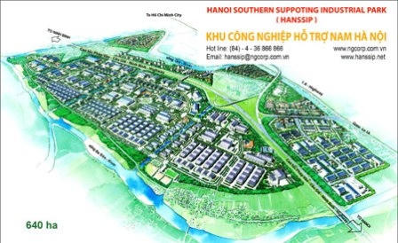 Điều chỉnh cục bộ Quy hoạch chi tiết Khu công nghiệp hỗ trợ Nam Hà Nội