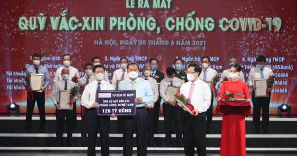 T&T Group và hệ sinh thái của bầu Hiển đóng góp gần 240 tỷ đồng phòng chống dịch COVID-19
