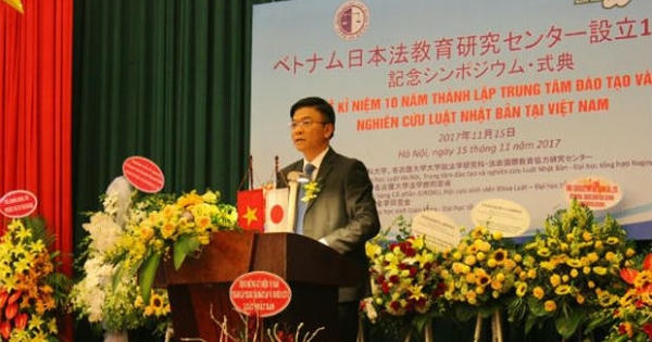 Đào tạo nguồn nhân lực chất lượng cao phục vụ nhu cầu hợp tác về pháp luật