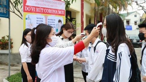 Nhiều cấp học tại TP Vinh được học trực tiếp trở lại