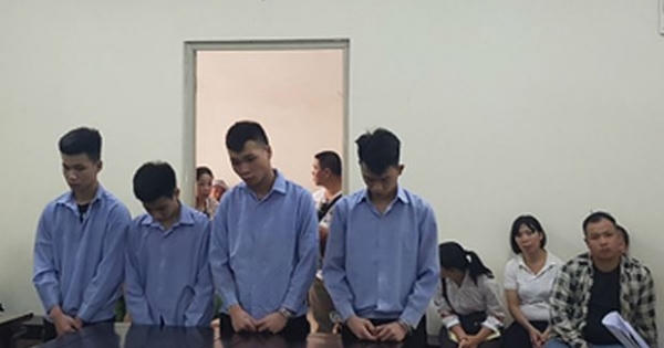 Ngày trả giá của bộ tứ 8 lần gây ra vụ cướp kinh hoàng