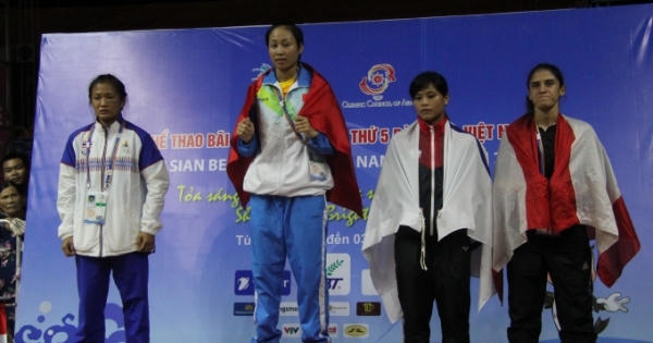 Đoàn thể thao Việt Nam đang đứng thứ nhì toàn đoàn tại ABG5 Đoàn thể thao Việt Nam đang đứng thứ nhì toàn đoàn tại ABG5