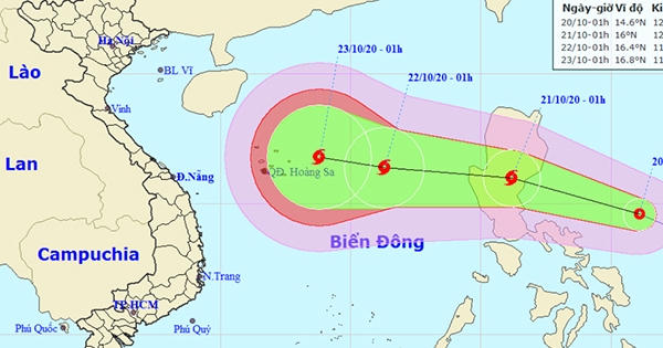 Chưa có dự báo siêu bão cấp 17 đổ bộ vào miền Trung Chưa có dự báo siêu bão cấp 17 đổ bộ vào miền Trung