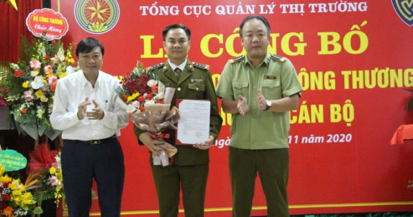 Nghệ An: Bổ nhiệm Cục trưởng Cục Quản lý thị trường
