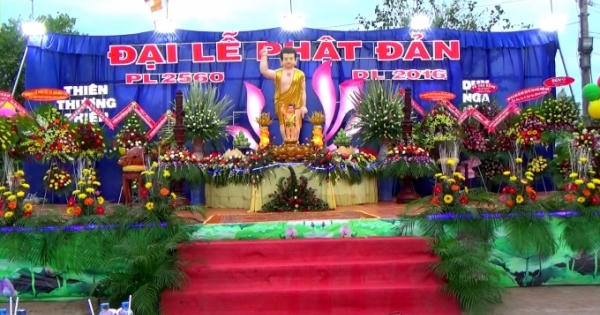Bạc Liêu: Chào mừng Đại lễ Phật đản Phật lịch 2560 - Dương lịch 2016