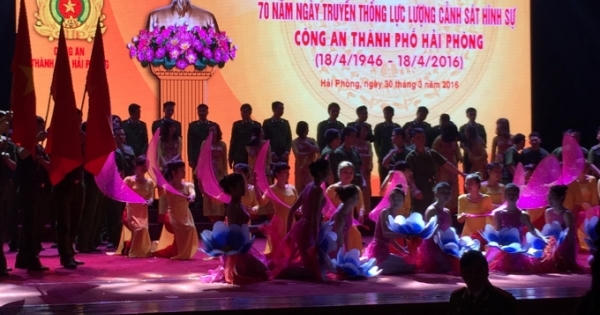 Hải Phòng: Kỷ niệm 70 năm ngày truyền thống lực lượng Cảnh sát hình sự